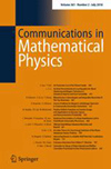 COMMUNICATIONS IN MATHEMATICAL PHYSICS雜志封面